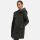 Marikoo Maikoo Damen Mantel mit Kapuze Trenchcoat Jacke B819 Olive Größe XXL - Gr. 44