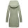 Marikoo Maikoo Damen Mantel mit Kapuze Trenchcoat Jacke B819 Smoky Mint Größe L - Gr. 40