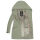 Marikoo Maikoo Damen Mantel mit Kapuze Trenchcoat Jacke B819 Smoky Mint Größe XL - Gr. 42