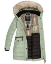 Navahoo Paula Damen Winterjacke B383 Smokey Mint Größe S - Gr. 36