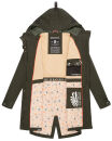 Navahoo Pfefferschote Damen Parka B920 Olive Größe S - Gr. 36