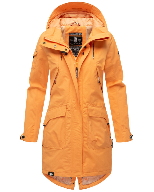 Navahoo Pfefferschote Damen Parka B920 Apricot Sorbet Größe L - Gr. 40