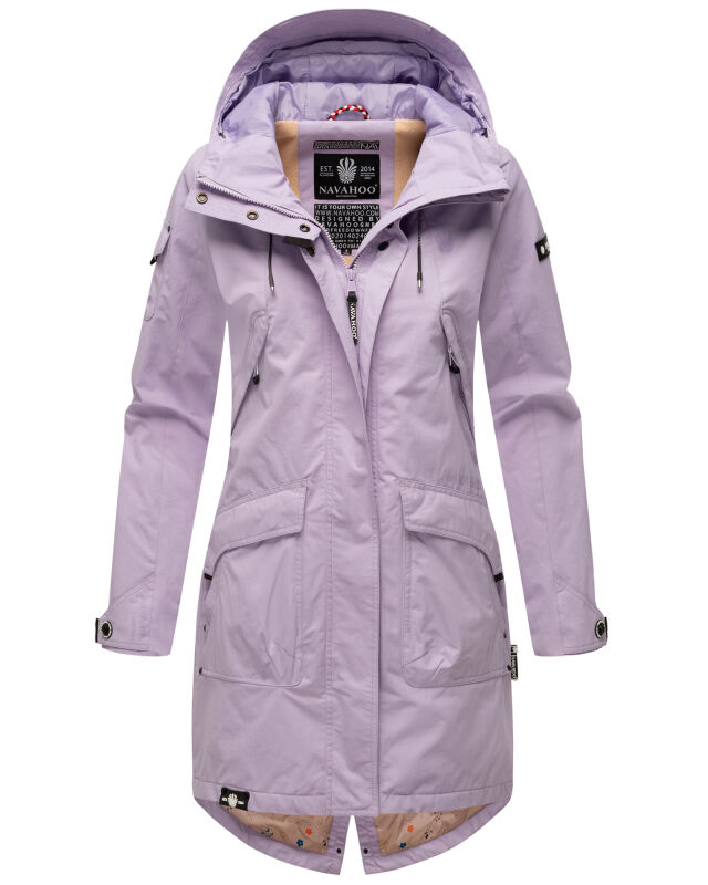 Navahoo Pfefferschote Damen Parka B920 Light Lilac Größe XS - Gr. 34