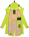 Navahoo Pfefferschote Damen Parka B920 Neon Green Größe S - Gr. 36