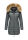 Marikoo Rose Damen Winter Jacke gesteppt lang B647 Stormy Blue-Größe M - Gr. 38