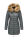 Marikoo Rose Damen Winter Jacke gesteppt lang B647 Stormy Blue-Größe M - Gr. 38