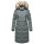 Marikoo Schneesternchen Damen Wintermantel B890 Stormy Blue Größe XL - Gr. 42