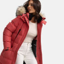 Marikoo Schneesternchen Damen Wintermantel B890 Rouge Größe S - Gr. 36