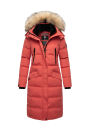 Marikoo Schneesternchen Damen Wintermantel B890 Rouge...