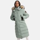 Marikoo Schneesternchen Damen Wintermantel B890 Smokey Mint Größe XS - Gr. 34