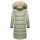 Marikoo Schneesternchen Damen Wintermantel B890 Smokey Mint Größe XS - Gr. 34