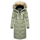 Marikoo Schneesternchen Damen Wintermantel B890 Smokey Mint Größe XL - Gr. 42