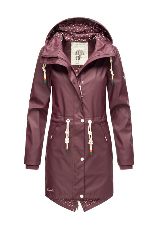 Navahoo Tropical Storm Damen Regenjacke B919 Wine Größe L - Gr. 40