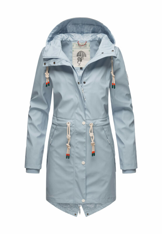 Navahoo Tropical Storm Damen Regenjacke B919 Baby Blue Größe XL - Gr. 42