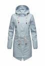 Navahoo Tropical Storm Damen Regenjacke B919 Baby Blue Größe XL - Gr. 42
