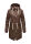 Navahoo Tropical Storm Damen Regenjacke B919 Dark Choco Größe XS - Gr. 34