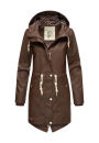 Navahoo Tropical Storm Damen Regenjacke B919 Dark Choco Größe L - Gr. 40