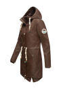 Navahoo Tropical Storm Damen Regenjacke B919 Dark Choco Größe L - Gr. 40