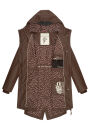 Navahoo Tropical Storm Damen Regenjacke B919 Dark Choco Größe L - Gr. 40