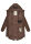 Navahoo Tropical Storm Damen Regenjacke B919 Dark Choco Größe L - Gr. 40