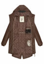 Navahoo Tropical Storm Damen Regenjacke B919 Dark Choco Größe XL - Gr. 42