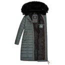 Navahoo Umay Damen Winter-Mantel B670 Stormy Blue Größe XL - Gr. 42