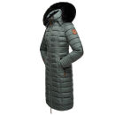 Navahoo Umay Damen Winter-Mantel B670 Stormy Blue Größe XL - Gr. 42