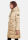 Marikoo Yuikoo lange Damen Winterjacke B941 Beige-Größe M - Gr. 38