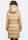 Marikoo Yuikoo lange Damen Winterjacke B941 Beige-Größe M - Gr. 38