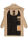 Marikoo Yuikoo lange Damen Winterjacke B941 Beige-Größe L - Gr. 40