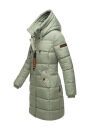 Marikoo Yuikoo Damen Wintermantel B941 Smokey Mint Größe L - Gr. 40