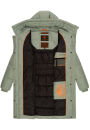Marikoo Yuikoo Damen Wintermantel B941 Smokey Mint Größe L - Gr. 40