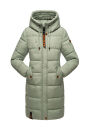Marikoo Yuikoo Damen Wintermantel B941 Smokey Mint Größe XXL - Gr. 44