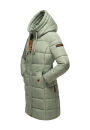 Marikoo Yuikoo Damen Wintermantel B941 Smokey Mint Größe XXL - Gr. 44