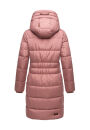 Marikoo Yuikoo lange Damen Winterjacke B941 Dark Rose-Größe XXL - Gr. 44