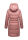 Marikoo Yuikoo lange Damen Winterjacke B941 Dark Rose-Größe XXL - Gr. 44