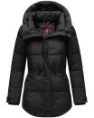 Marikoo Akumaa Damen Winterjacke B947 Schwarz Größe XL - Gr. 42
