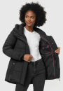 Marikoo Akumaa Damen Winterjacke B947 Schwarz Größe XL - Gr. 42