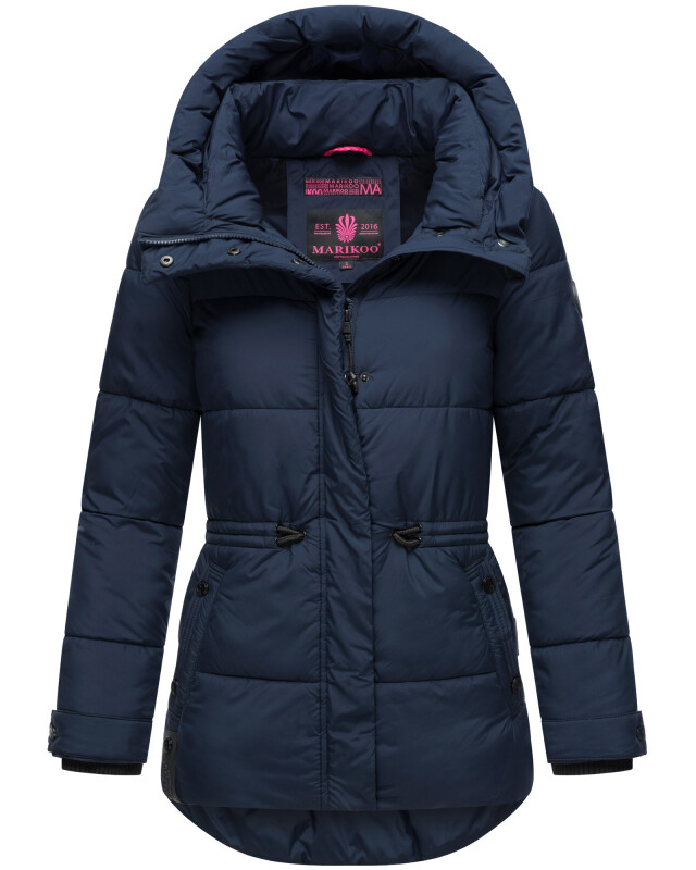 Marikoo Akumaa Damen Winterjacke B947 Navy Größe XS - Gr. 34