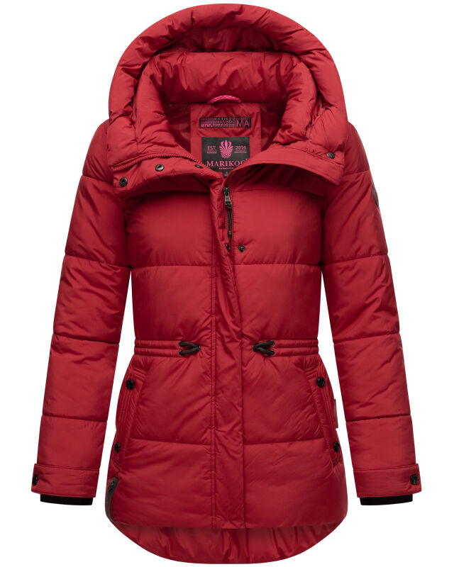 Marikoo Akumaa Damen Winterjacke B947 Dark Red Größe L - Gr. 40
