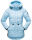 Marikoo Akumaa Damen Winterjacke B947 Baby Blue Größe S - Gr. 36