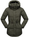 Marikoo Akumaa Damen Winterjacke B947 Dark Olive Größe S - Gr. 36