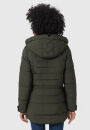 Marikoo Akumaa Damen Winterjacke B947 Dark Olive Größe S - Gr. 36