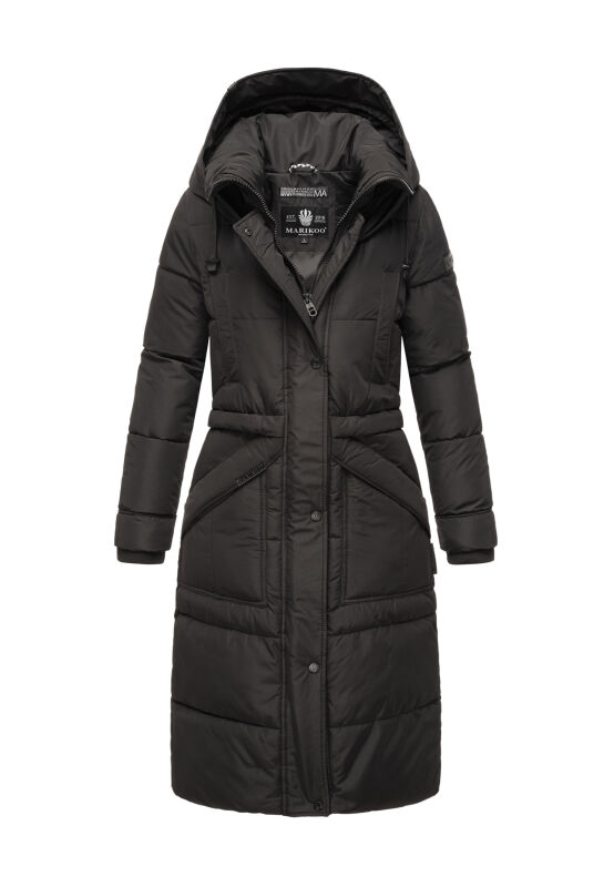 Marikoo Ayumii Damen Winterjacke B948 Schwarz Größe S - Gr. 36