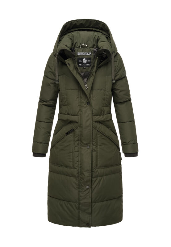 Marikoo Ayumii Damen Winterjacke B948 Dark Olive Größe L - Gr. 40