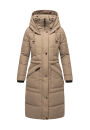Marikoo Ayumii Damen Winterjacke B948 Taupe Grey Größe S - Gr. 36