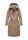 Marikoo Ayumii Damen Winterjacke B948 Taupe Grey Größe S - Gr. 36