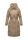 Marikoo Ayumii Damen Winterjacke B948 Taupe Grey Größe S - Gr. 36