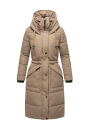 Marikoo Ayumii Damen Winterjacke B948 Taupe Grey Größe XL - Gr. 42
