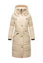 Marikoo Ayumii Damen Winterjacke B948 Creme Größe XXL - Gr. 44